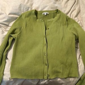 Reformation Ribbed Cardigan 🌱